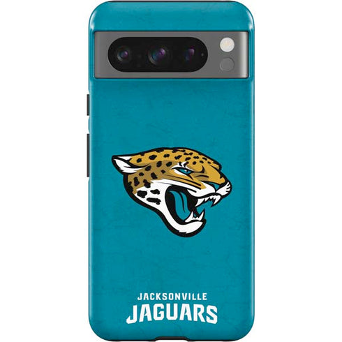 NFL Jacksonville Jaguars Distressed Google Pixel 8 Pro Impact Case